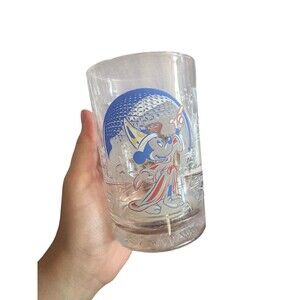 McDonalds Walt Disney World 25th Anniversary Mickey Mouse Epcot‎ Glass Cup